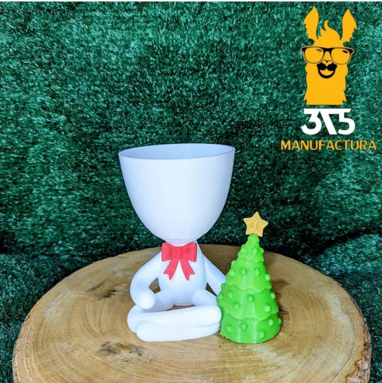 Robert Navideño con Moño